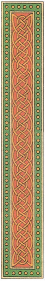 [Celtic decorative pattern]